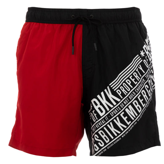 Bikkembergs Swimshorts Neoclassic (BKK1MBM09-RED_BLACK) Men