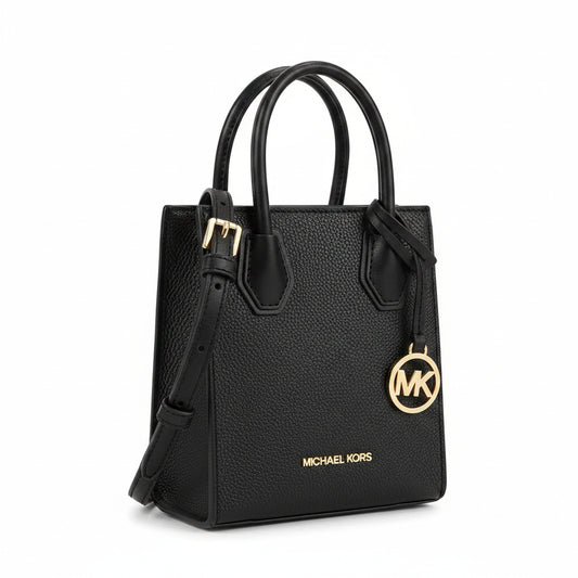 Michael Kors Mercer Crossbody Handbag Black (35S1GM9T0L-BLACK) Women