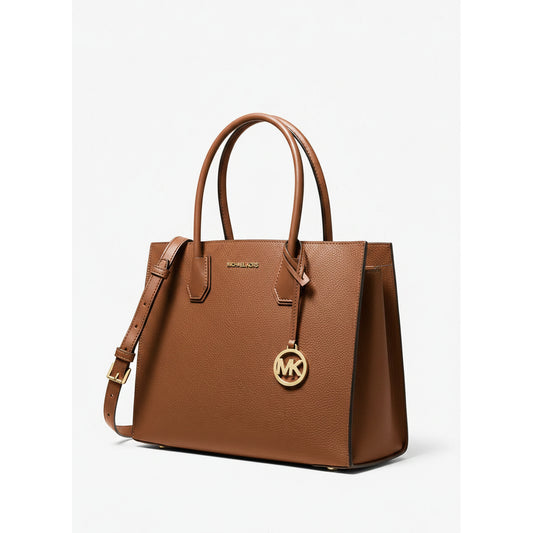 Michael Kors Mercer Large Tote Bag Luggage Brown (35T2GM9S3L-LUGGAGE) Women