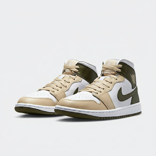 Jordan 1 Mid Military Drab (BQ6472-120) Women