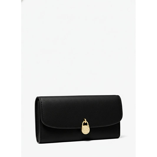 Michael Kors Lock Charm Wallet Black (35S5GHME9L-BLACK) Women