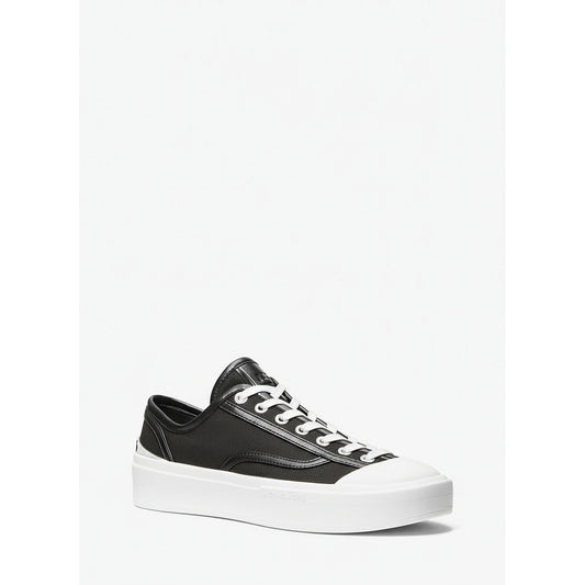 Michael Kors Canvas Low-Top Sneakers Black (42S5JDFS2D-BLACK) Men