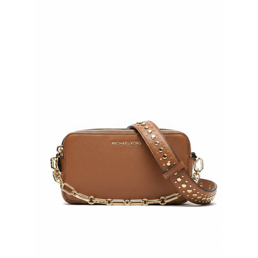 Michael Kors Studded Crossbody Bag Brown (32F3GJ6C1L-CHOCOLATE) Women