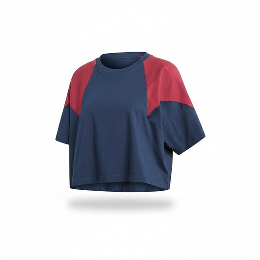 Adidas Short Sleeve T-shirts LRG LOGO TEE (GD2393-NAVY) Women