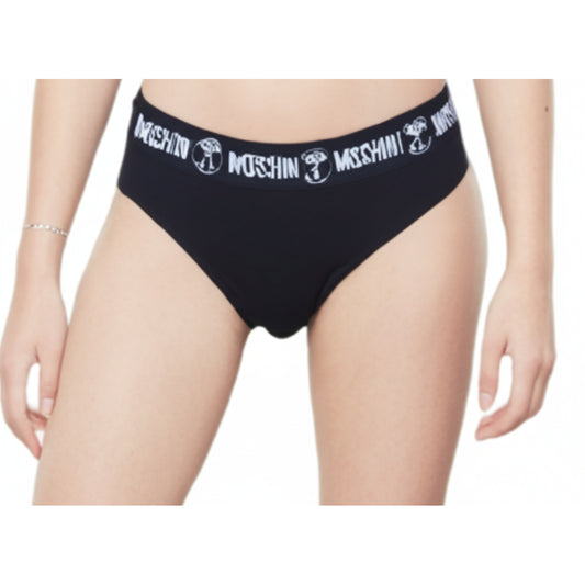 Moschino Logo Band High Waist Brief Black (A13044410-0555) Men