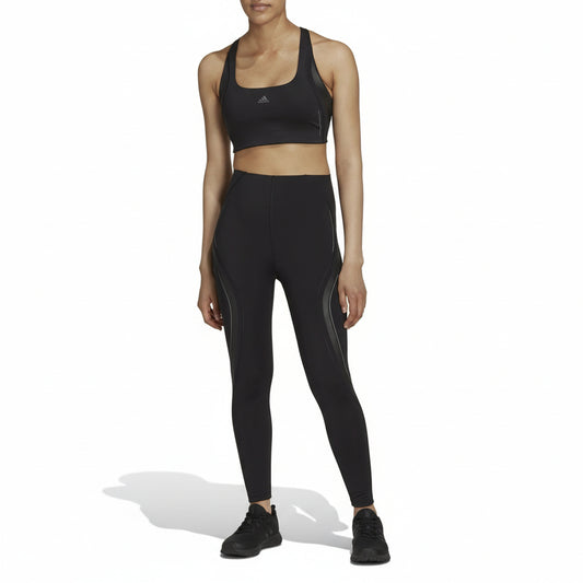 Adidas Denim WORKOUT BRA - MEDIUM (HM6391-BLACK) Women