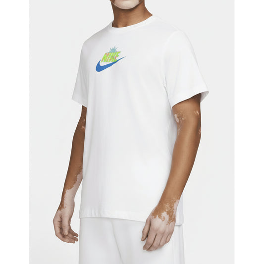 Nike Pineapple Swoosh T-Shirt White, Men