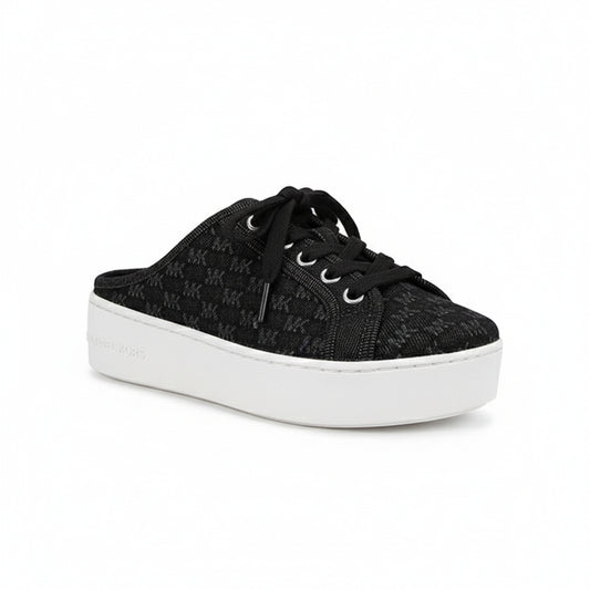 Michael Kors Platform Sneaker Black Knit (49T4POFP3D-BLACK) Women