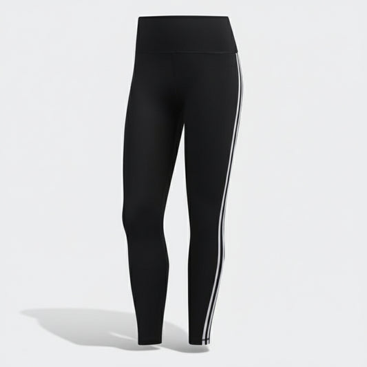 Adidas Leggings BT 2.0 3S 78 T (FJ7181-BLACK_WHITE) Women