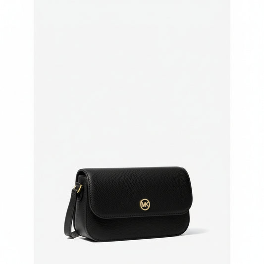 Michael Kors Jet Set Travel Crossbody Black (35F4GTVC1L-BLACK) Women
