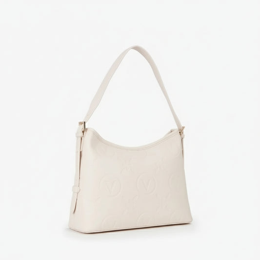 Mario Valentino Cream Shoulder Bag (VBS8ZG07-991) Women
