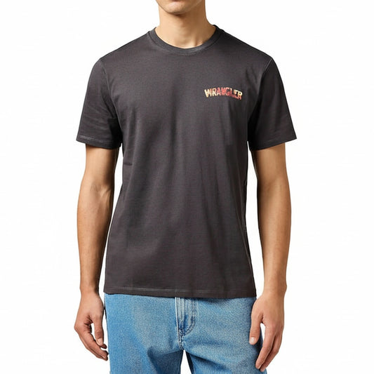 Wrangler Faded Black Graphic Tee (112362816), Men