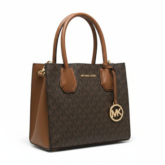 Michael Kors Mercer Signature Tote Brown, Women