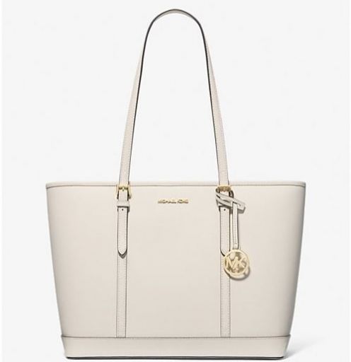 Michael Kors Jet Set Travel Tote Cream (35F0GTVT9L-LT-CREAM) Women