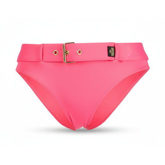 Moschino High-Waist Belted Bikini Bottom Pink (A59829503-0215) Women
