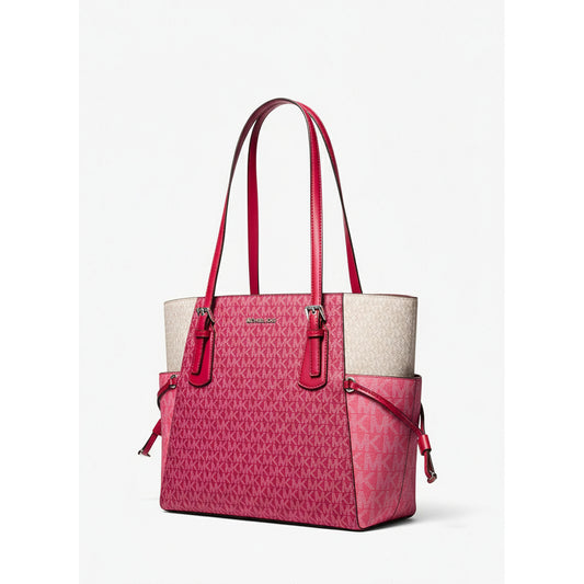 Michael Kors Voyager Signature Tote Red, Women