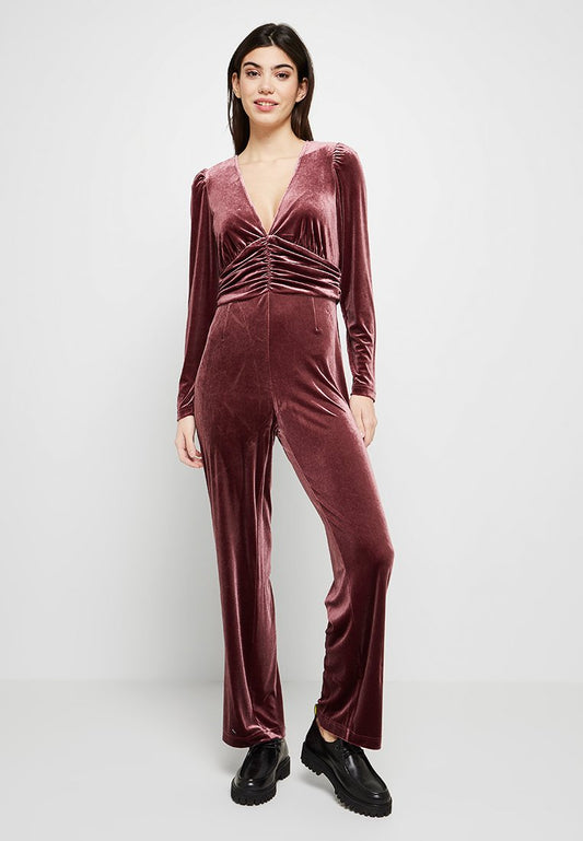 ONLY ONLROSIE L/S VELVET JUMPSUIT PNT (ZZO1T1K31-S00) Women