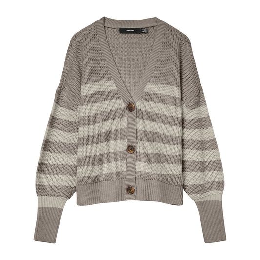 Vero Moda Lea Cardigan Vest (10249632-MOONROCK) Women