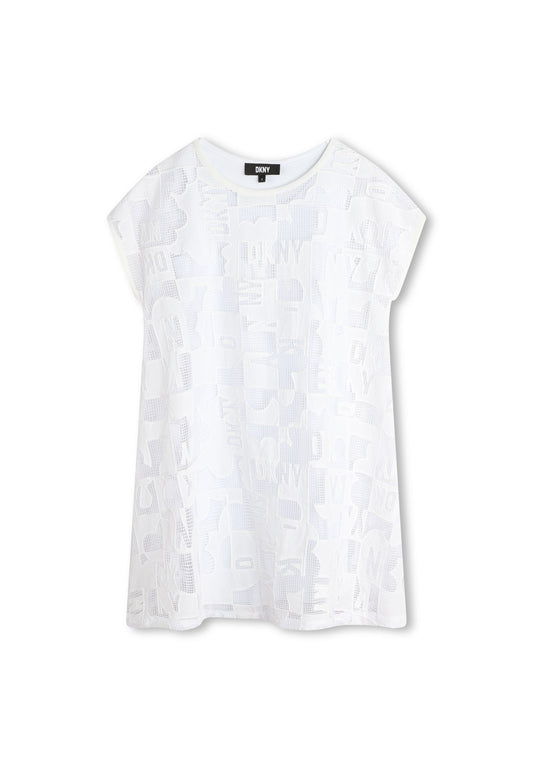 DKNY DRESS White (DK123F03T-A11) Kids