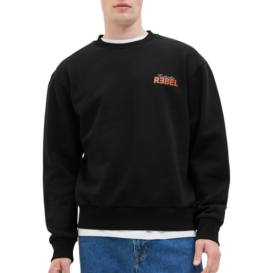 JJ Rebel Crew Neck Sweater (12279417-BLACK) Men