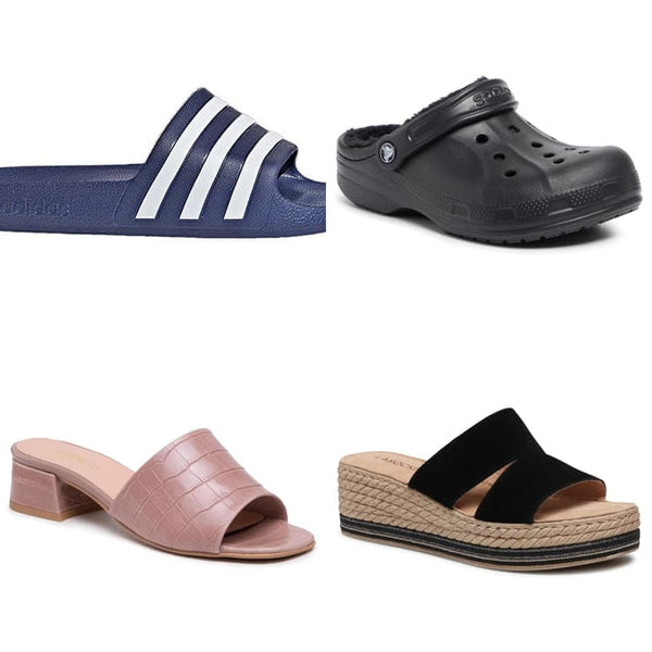 Women's Pool Sliders - Crocs, Lasocki, adidas cover