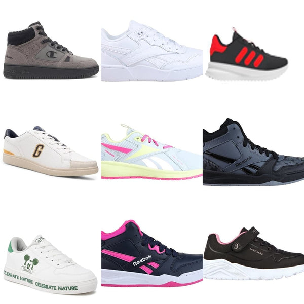 Kids' Sports Shoes - Reebok, Champion, adidas cover