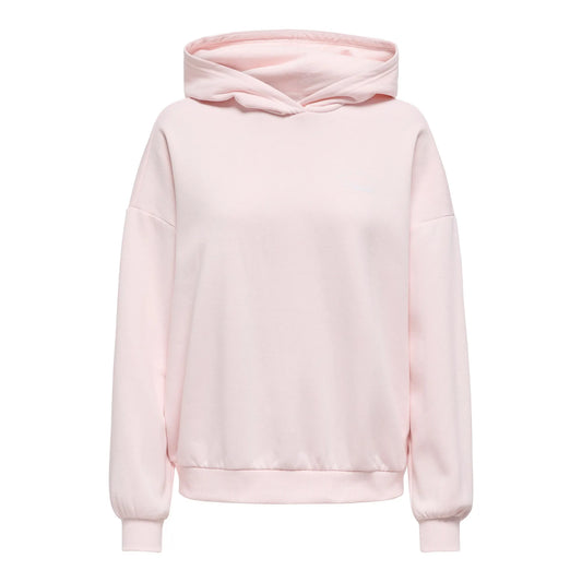 Only Karen Print Hoody (15350675-BARELYPINK) Women