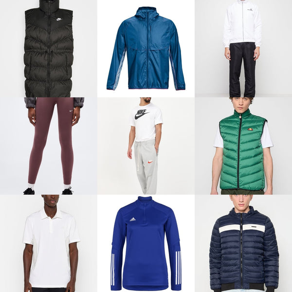 Sports Apparel Nike, Adidas, Jordan, Under Armour cover