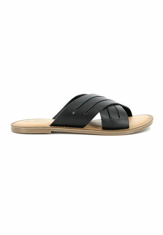 Kickers Mules Cuir Kick Day Black (KI111D007-Q11) Women