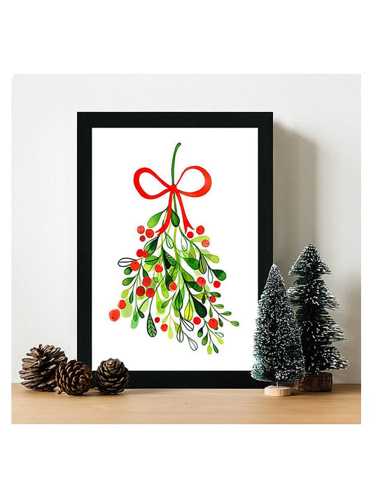 ABERTO DESIGN Wood Print (W)24 x (H)29 cm Unisex