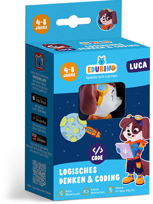 EDURINO Learning Figure Edurino Luca Logisches Denken & Coding - from 4 years Kids