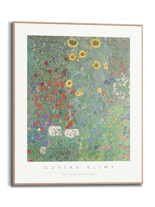 Orangewallz Framed Art Print "Farm garden'' Unisex