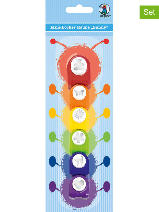 URSUS 6-Piece Set: Mini Craft Punch Multicolour Unisex