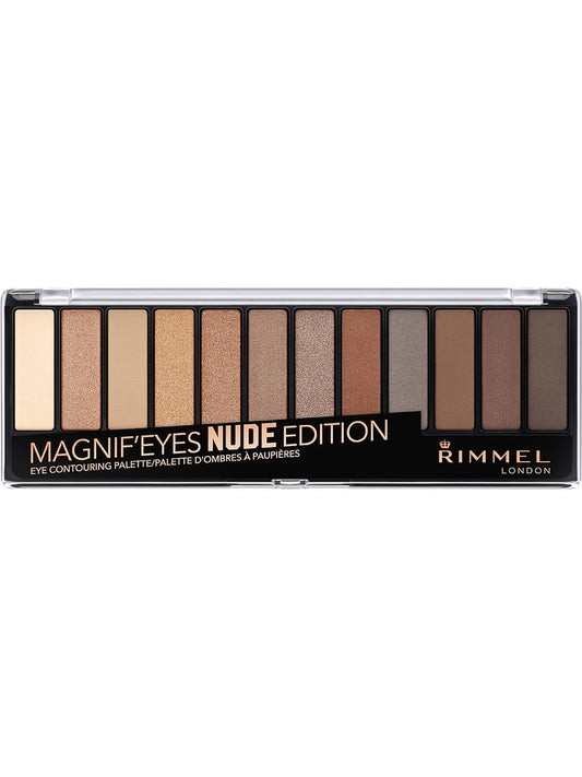 Rimmel Eyeshadow Palette "Magnifeyes 001 Nude Edition", 14,2 g Women