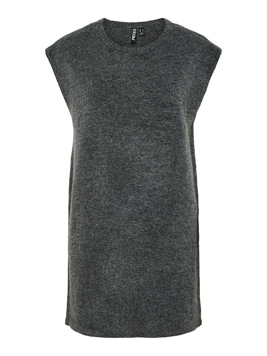 Pieces Knitted Dress "Pcjiko" Anthracite Women