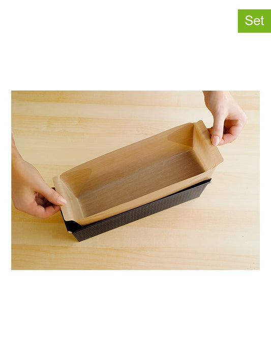 Wenko 2-Piece Set: Baking Paper Brown Unisex