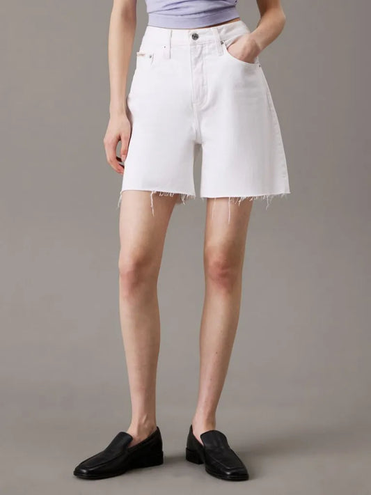 Calvin Klein Womens Shorts J20J2252011AA Denim