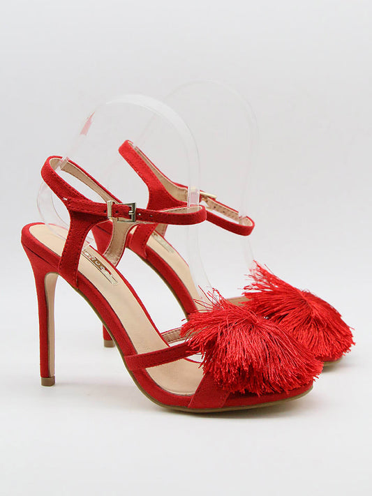 Bellucci Heeled Sandal Red Women