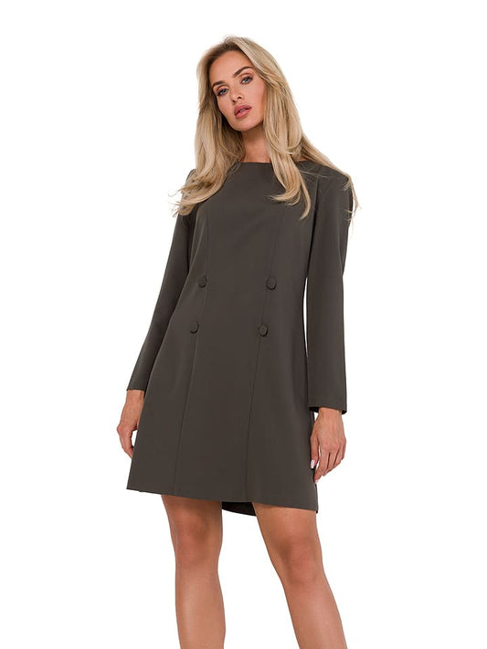 made of emotion Dress Khaki Women