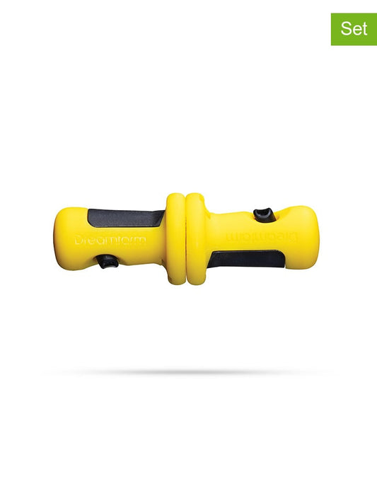 Dreamfarm 4-Piece Set: Corn Holder ''Lockorns'' Yellow (L)3 cm Unisex