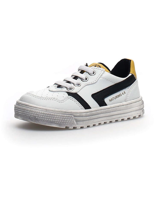 Naturino Leather Sneaker "Ceonia" White Kids