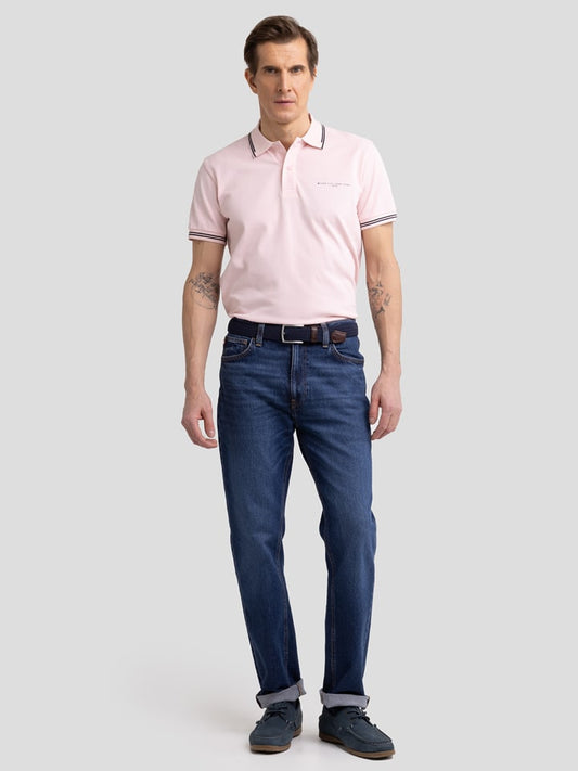 BIG STAR Polo Shirt Pink Men
