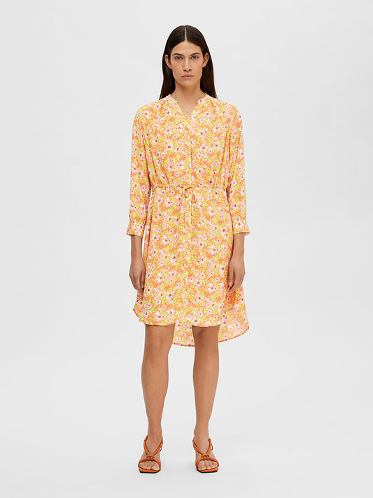 SELECTED FEMME Dress Orange Women