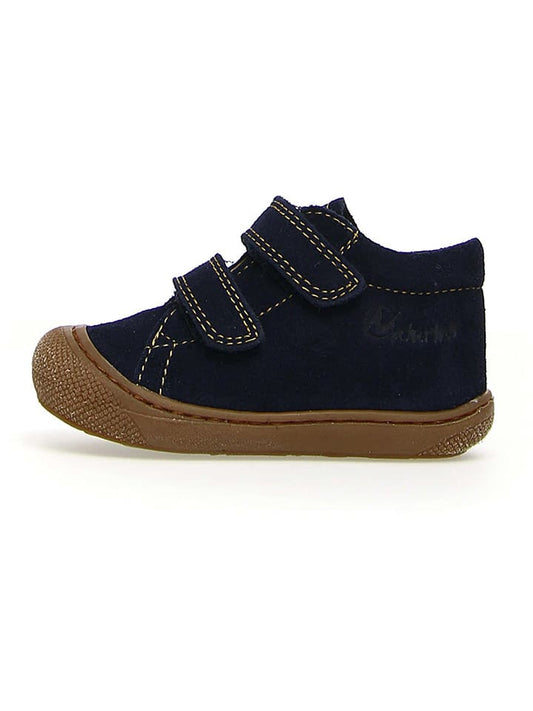 Naturino Leather First Walker Shoes "Cocoon" Navy Kids