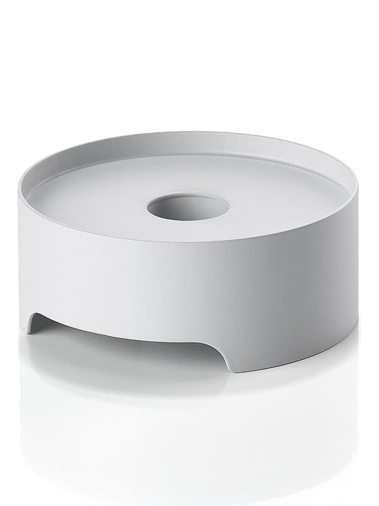 Zone Denmark Candle Holder "Singles" White (H)3,6 x Ø 9 cm Unisex