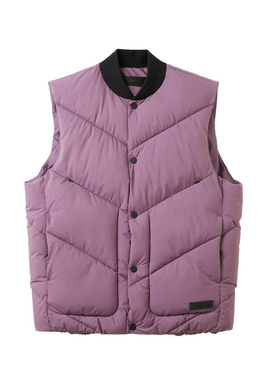 TOM TAILOR DENIM Jackets Gesteppte Weste with Bomberkragen Purple (TO722T08G-I11) Men