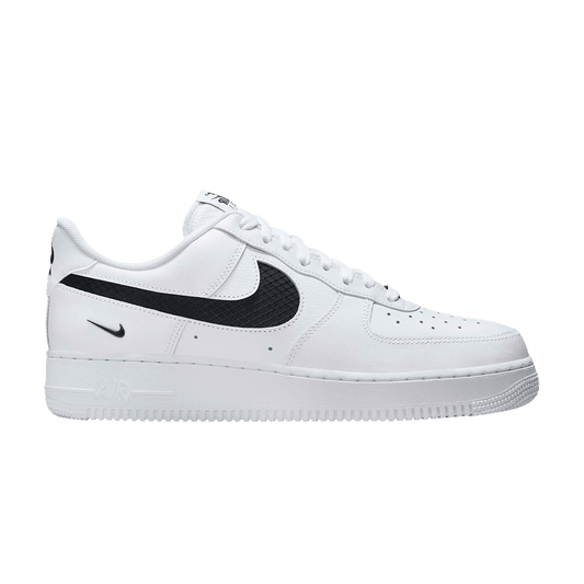 Nike Air Force 1 Low SE Nylon Swoosh White Black (IH4452-100) Unisex