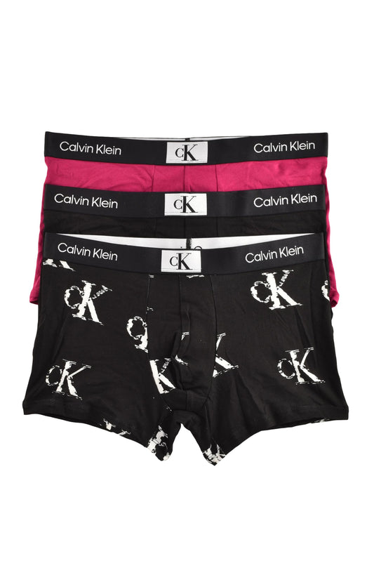 CALVIN KLEIN 3-piece boxer set BLACK/FUCHSIA (239356-1371) Men