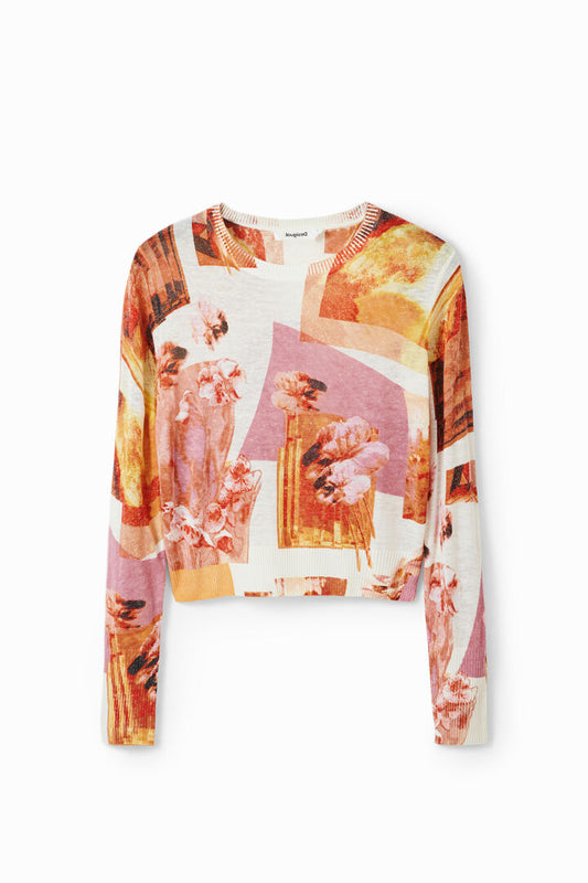 Desigual Jumper Fotina Pull Pink (23WWJF38_3049) Women