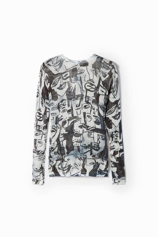 Desigual Jumper Maca2 Black (23WWJF89_2000) Women